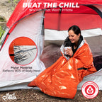 Emergency Sleeping Bag X3, Life Bivy Sack, Emergency Sleeping Bags For Survival Sleeping Bag, Tac Bivvy Bag, Portable Thermal Sl