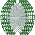 Wholesale Lot 100-Pc Metal Tent And Canopy Peg Green