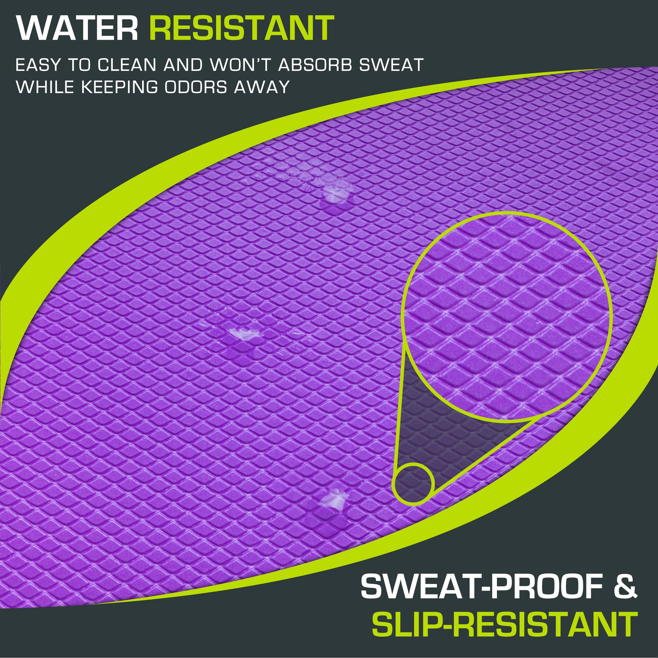 Prosourcefit Exercise Balance Pad, Non-Slip Cushioned Foam Mat & Knee Pad For Fitness And Stability Training, Yoga, Physical The