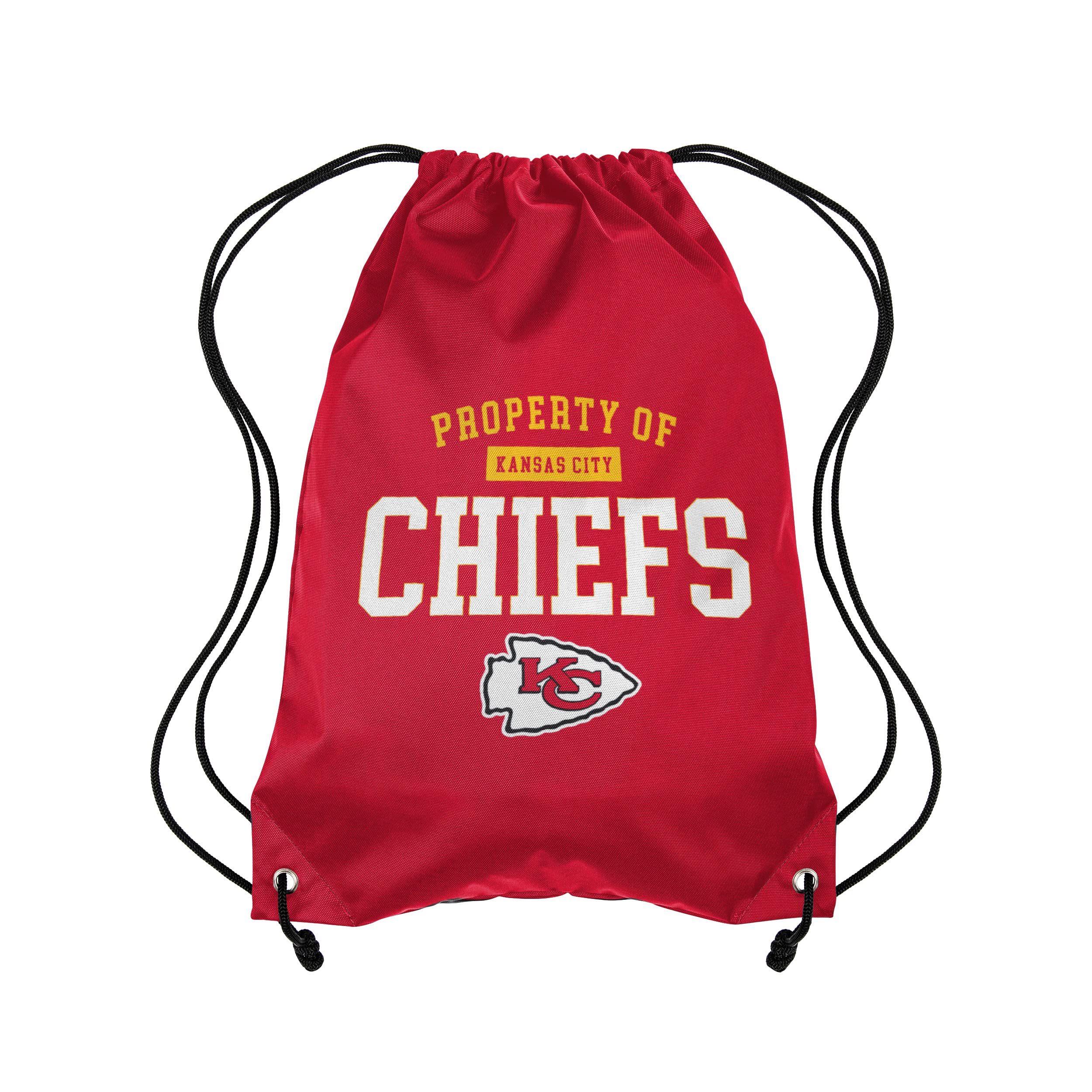FOCO Kansas City Chiefs NFL Property Of Drawstring Backpack