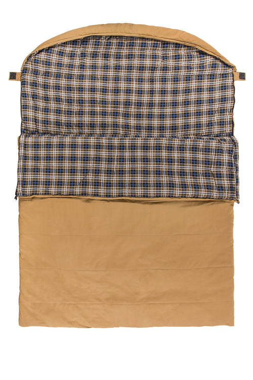 2160229 Kamp-Rite Overnighter 2 Person Sleeping Bag - Canvas