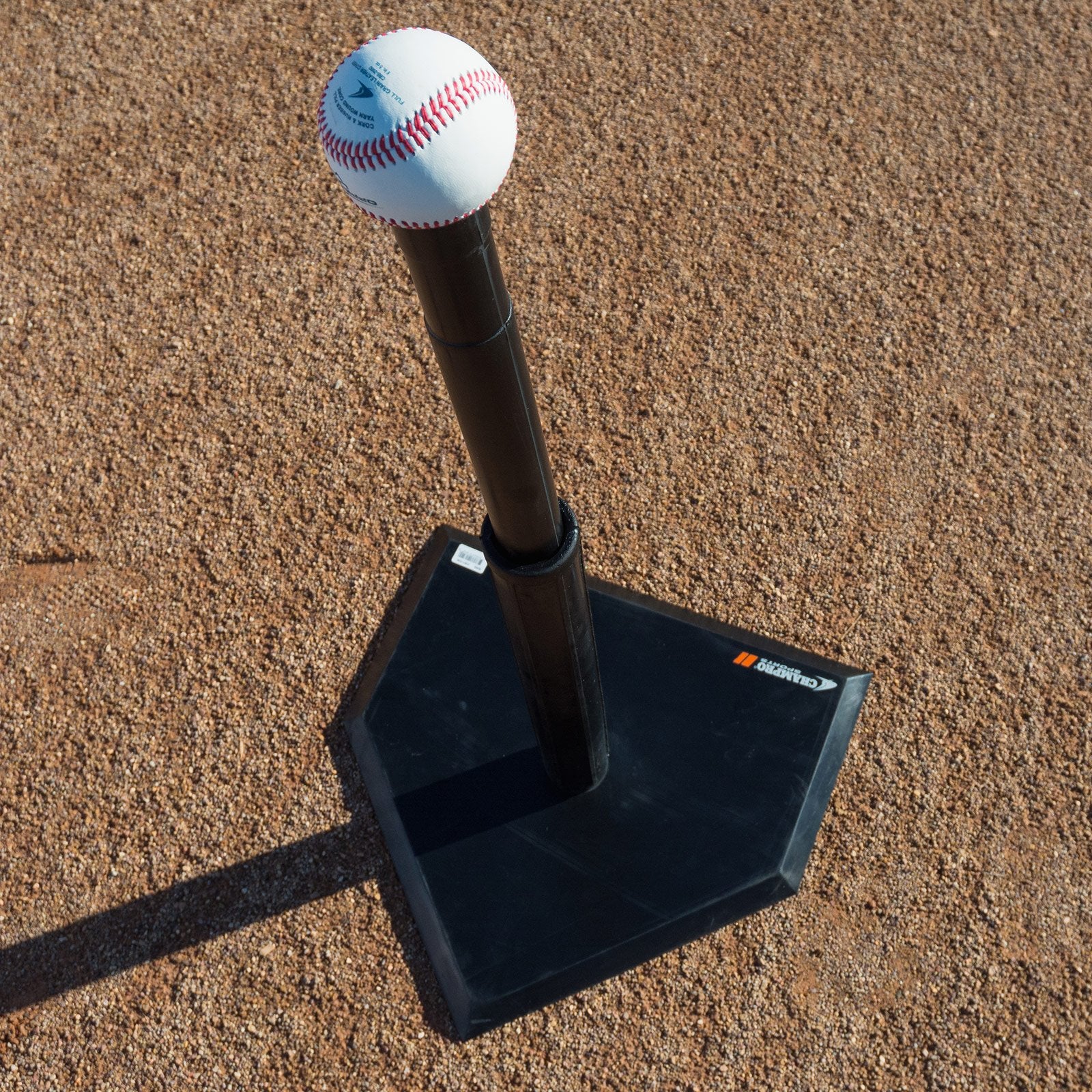 Champro Heavy Duty Rubber Batting Tee Black, One Size, Black