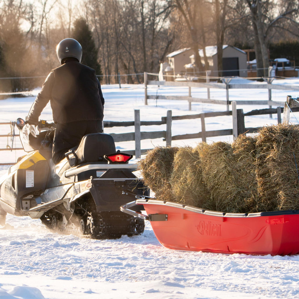 Pelican - Trek Sport 94 Utility sled Comes with Set of Runners, Tow Hitch & a Travel Cover