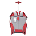 Travelers Club 18 Rolling Backpack with Shoulder Straps, Red