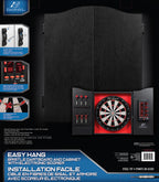 Eastpoint Sports Tournament Bristle Dartboard And Easy Hang Cabinet With Electronic Scoreboard And 6 Steel Tip Darts