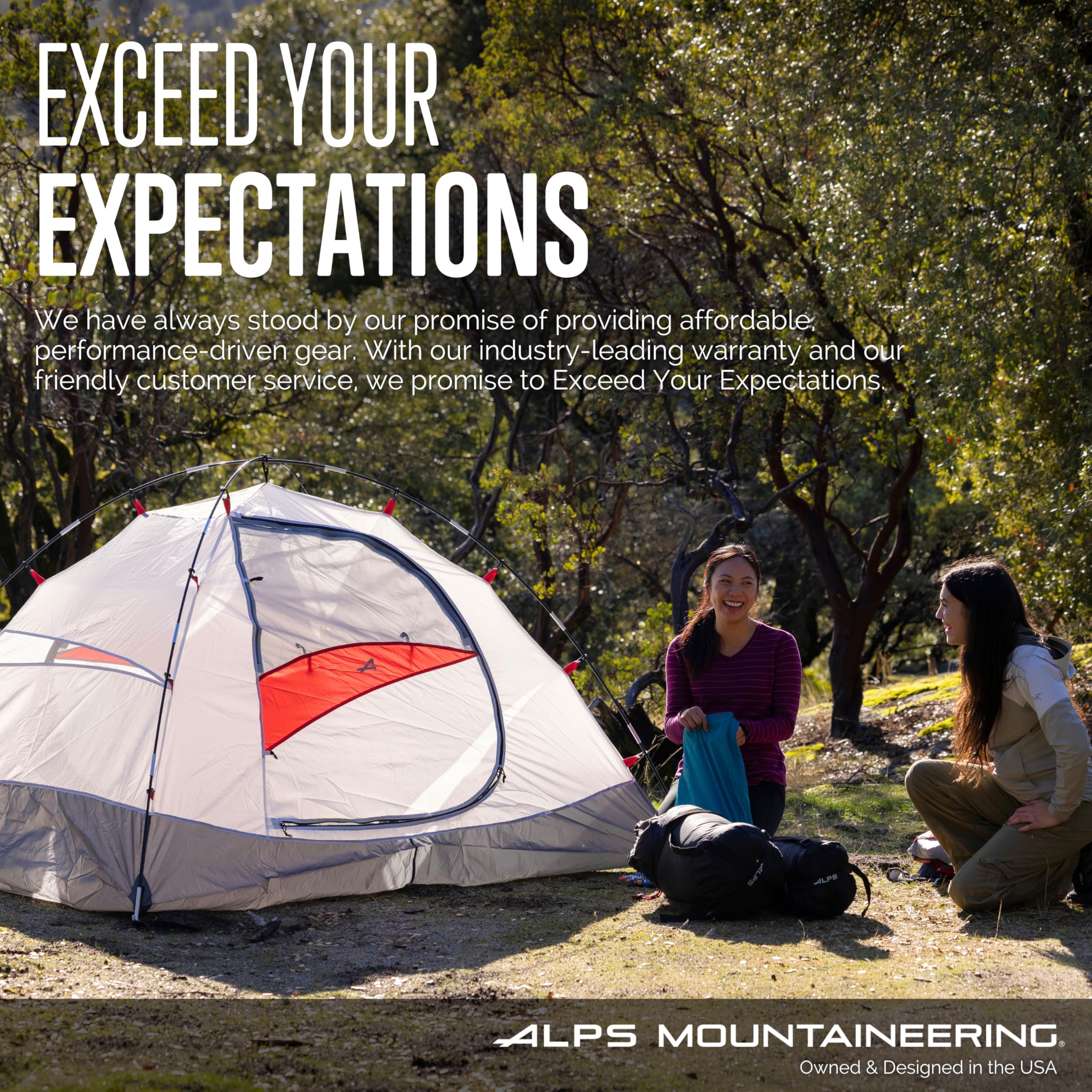 Alps Mountaineering Ready Lite Camping Cot, One Size, Charcoal/Blue