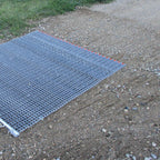 Yard Tuff 53Hpdm Atv/Utv 5 X 3 Feet Heavy Duty Durable Zinc And Steel Mesh Field Surface Leveling Drag Mat For Manual Or Vehicle