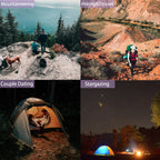 Xelaro Sleeping Bags For Adults Kids - 3 Season Cold&Warm Weather Waterproof Camping Sleeping Bags - Lightweight Sleeping Bags F