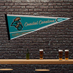 Rico Industries Ncaa Coastal Carolina Chanticleers Classic 12'' X 30'' Felt Wall D  Cor Pennant - Great For Home/Bed Room/Man Ca