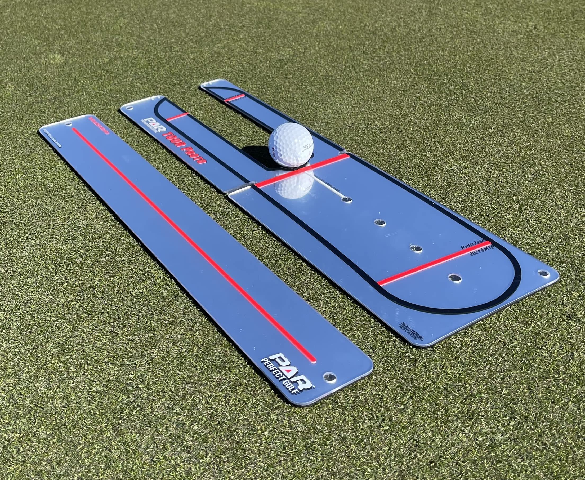 Par Perfect Putting Mirror And Shoulder Board - High-End Putting Mirror Training Aid For Golf - Pro Golf Putting Aid For Golf Tr