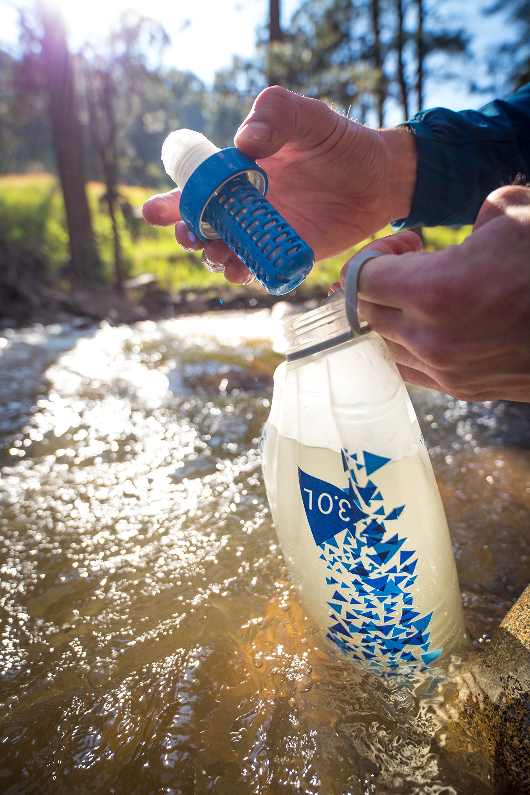 Katadyn Befree 3.0L Water Filter, Fast Flow, 0.1 Micron Ez Clean Membrane For Personal Or Small Group Camping, Backpacking Or Em