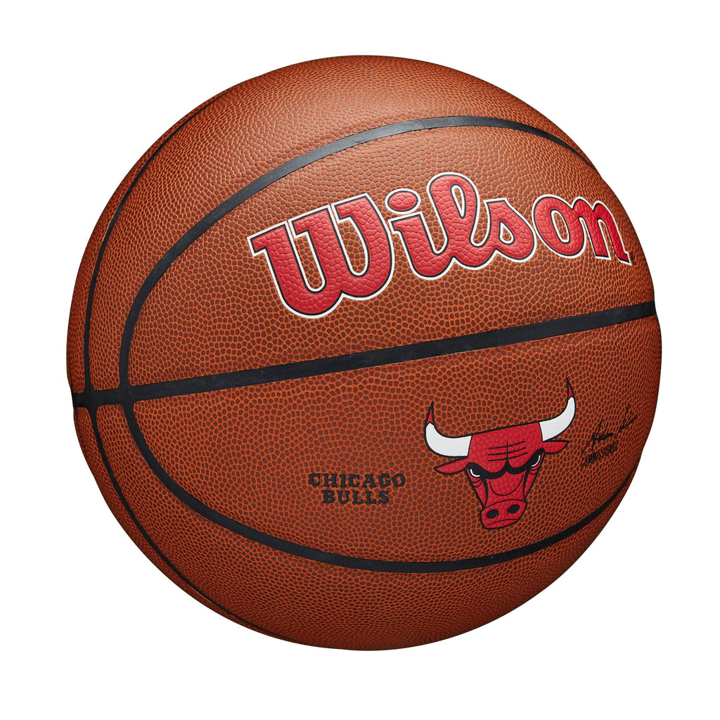 Wilson Nba Team Alliance Basketball - Chicago Bulls, Size 7-29.5''