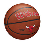 Wilson Nba Team Alliance Basketball - Chicago Bulls, Size 7-29.5''