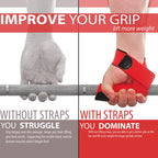 Warm Body Cold Mind Lasso Lifting Wrist Straps For Crossfit, Olympic Weightlifting, Powerlifting, Bodybuilding, Functional Stren
