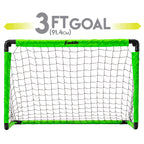 Franklin Sports Kids Mini Soccer Goal Set - Backyard/Indoor Mini Net + Ball Set With Pump - Portable Folding Youth Goal Set - 36
