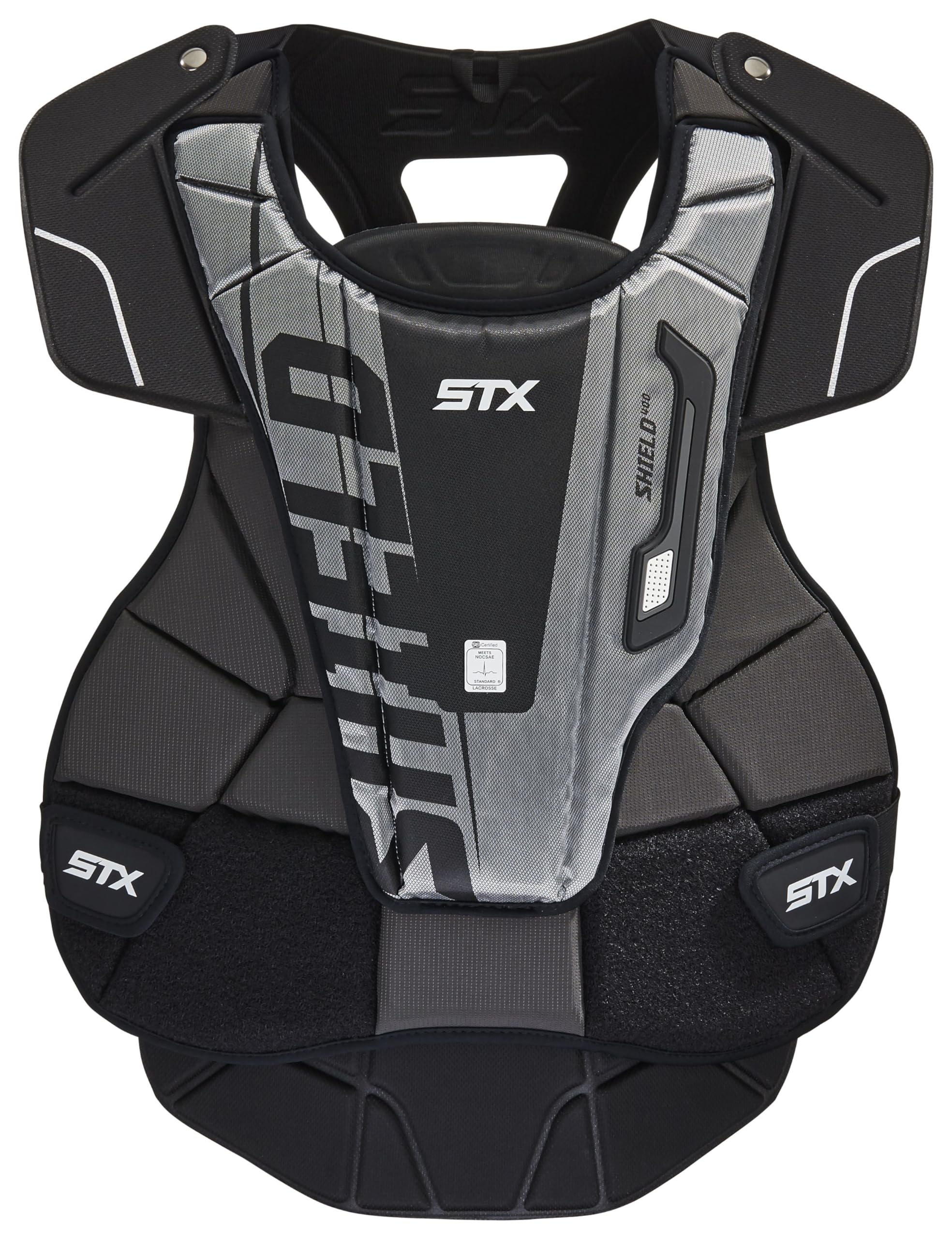 STX Lacrosse Shield 400 Chest Protector, Small , Black