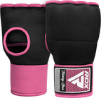 Rdx Gel Boxing Hand Wraps Inner Gloves Men Women, Quick 75Cm Long Wrist Straps, Elasticated Padded Fist Under Mitts Protection,