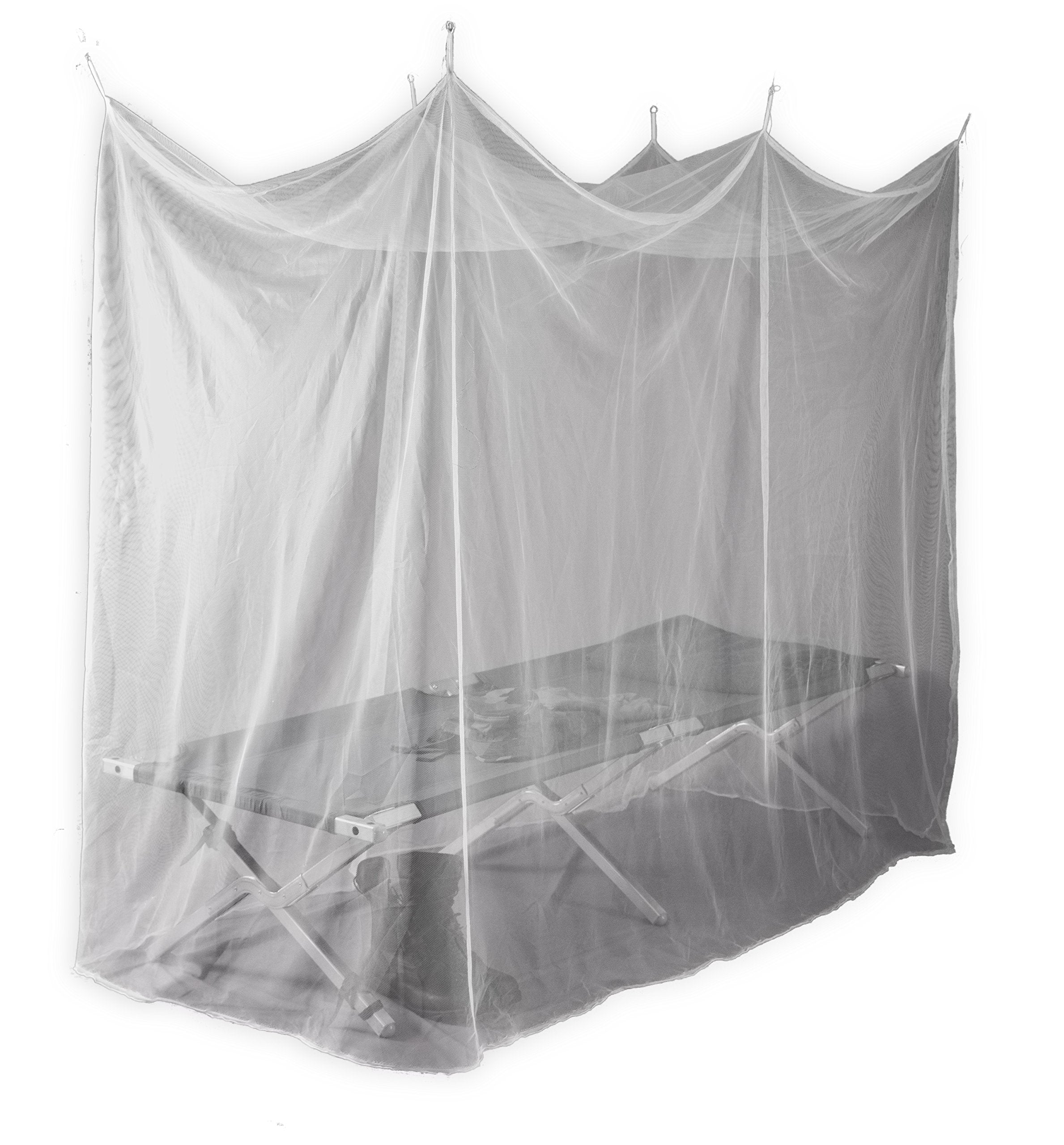 Cotmaster Mosquito Net Single/Twin White Rectangular 75 Denier