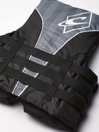 O'Neill Men'S Superlite Uscg Life Vest,Black/Black/Smoke:White,L