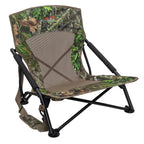 Alps Outdoorz Vanish Turkey Hunting Chair With Foldable Low Profile Design, Mossy Oak Obsession Camo, Durable Steel Frame, And P