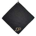 Team Golf NCAA Purdue Boilermakers Microfiber Golf Towel, 15x15 (Multicolor)