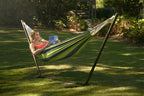 Ledmark Ind. Trekmate Breathable Cotton Fabric Canvas Single Person Brazilian Hammock,For Camping, Outdoors Gear, Backpack, Hiki