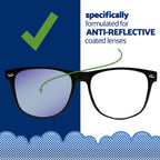 Optix 55 Anti Fog Treatment For Anti-Reflective Lenses (1 Pack) | Anti Fog For Goggles, Glasses, Snorkel Mask, Ski Masks | Super