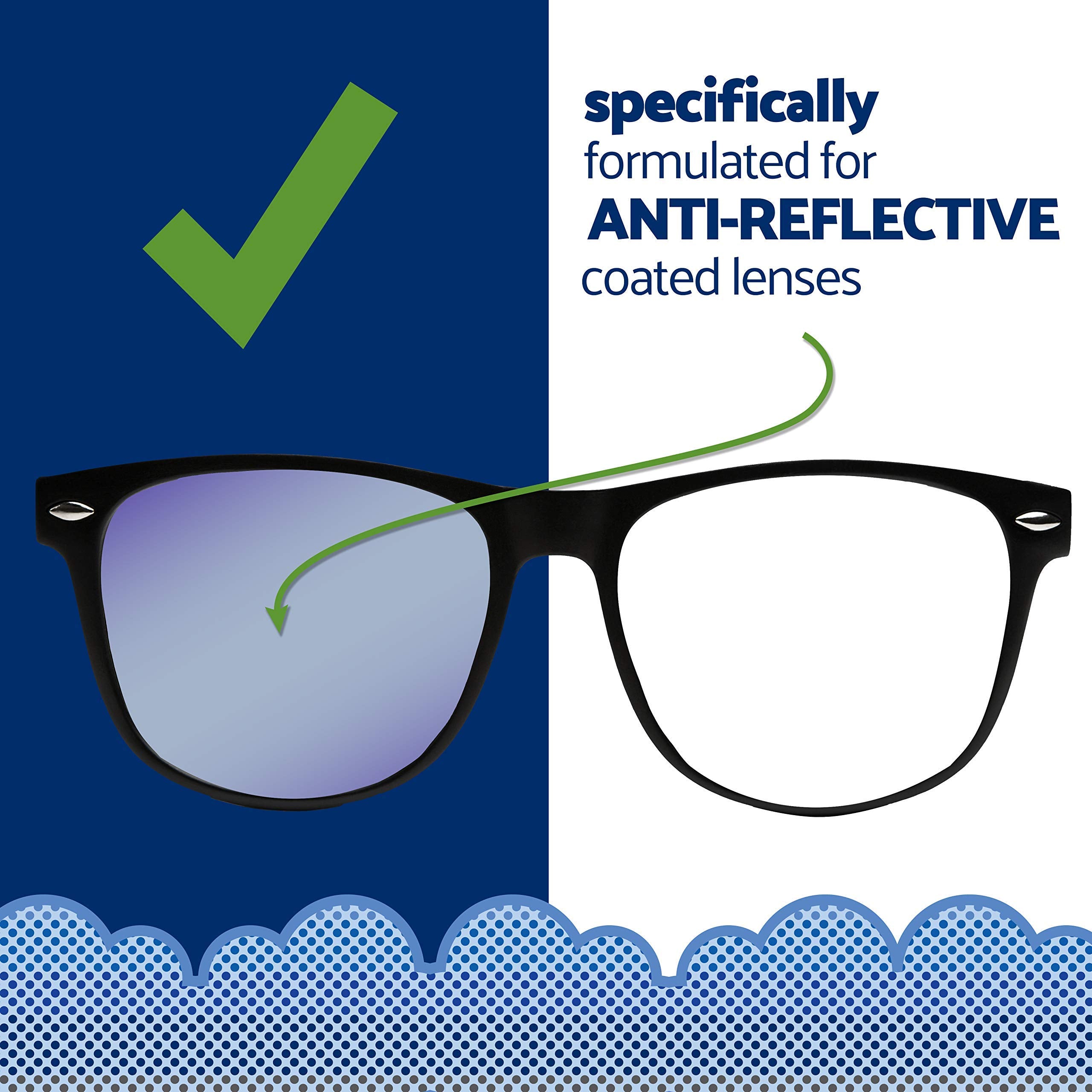 Optix 55 Anti Fog Treatment For Anti-Reflective Lenses (1 Pack) | Anti Fog For Goggles, Glasses, Snorkel Mask, Ski Masks | Super