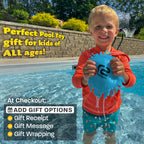 Soft Water Flying Disc For Kids - Sprays Water As It Flies! Fun Summer Water Toy For Beach Pool Backyard Camping Lake Birthday G