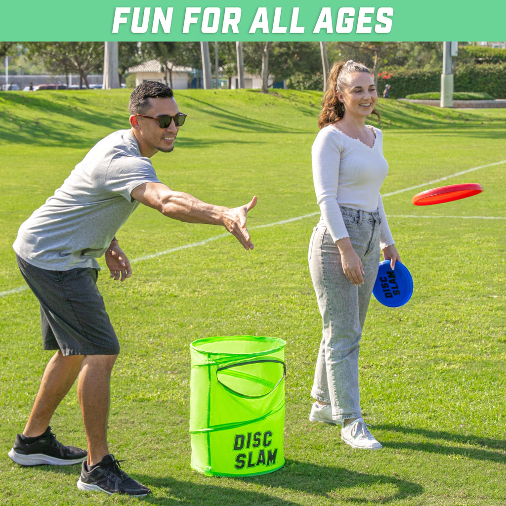 Gosports Disc Slam Flying Disc Game Set, With 2 Discs And Case