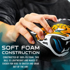 Franklin Sports Nfl Jacksonville Jaguars Football - Kids Foam Football - Soft Football - Mini Size - Perfect For Gameday - 8.5''