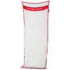 Rukket 12X9Ft Barricade Backstop Net, Indoor And Outdoor Lacrosse, Basketball, Soccer, Field Hockey, Baseball, Softball Barrier 