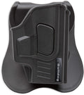 Bulldog Cases Rapid Release Polymer Holsters With Paddle- Fits Sig Sauer P365, Black, One Size (Rr-S365)