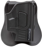 Bulldog Cases Rapid Release Polymer Holsters With Paddle- Fits Sig Sauer P365, Black, One Size (Rr-S365)