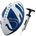 Franklin Sports Nfl Indianapolis Colts Football - Youth Football - Mini 8.5'' Rubber Ball - Perfect For Kids - Team Logos And Co