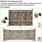 Loogu Camo Netting, Camouflage Net Blinds Great For Sunshade Camping Shooting Hunting Etc (Greenzone, 15X10M=5X328Ft)