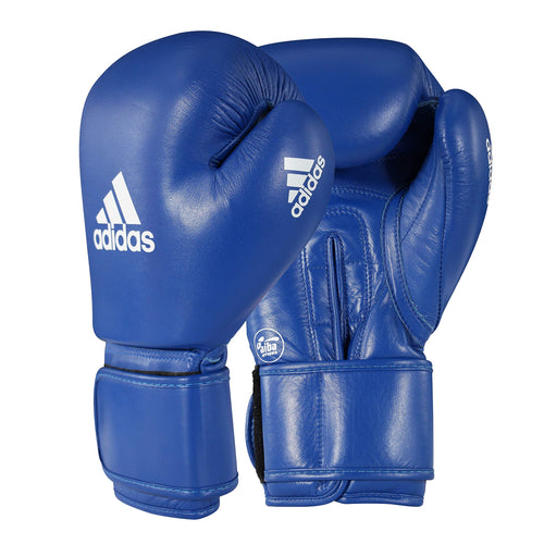 Adidas Unisex's AIBA Approved Competition Boxing Gloves, Blue, 12oz
