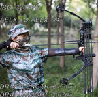 Cenwty Archery Compound Bow Set 20-70 Lbs, Draw Length 24''-30'', Up To Ibo 320 Fps, Hunting Compound Bow With All Accessories F