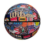 Wilson Nba All Team Retro Basketball - Multicolor, Size 7-29.5''