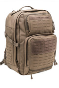 LAPG Atlas 24 Hour Tactical Backpack for Men & Women, Large Hiking Camping Bug Out Backpack, Combat Survival Gear Bag, Brown