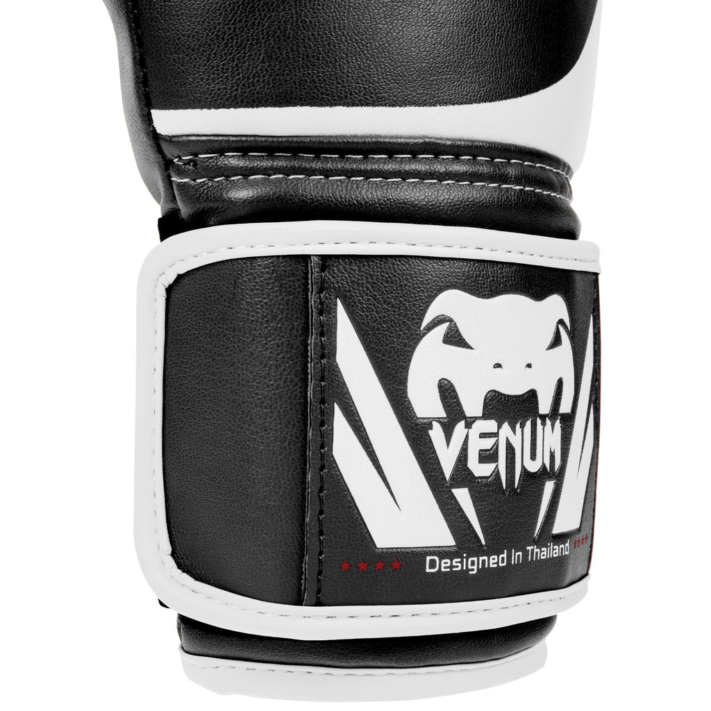 Venum Challenger 2.0 Boxing Gloves - Black/White - 16-Ounce