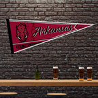 Rico Industries Ncaa Arkansas Razorbacks Classic 12'' X 30'' Felt Wall D  Cor Pennant - Great For Home/Bed Room/Man Cave D  Cor