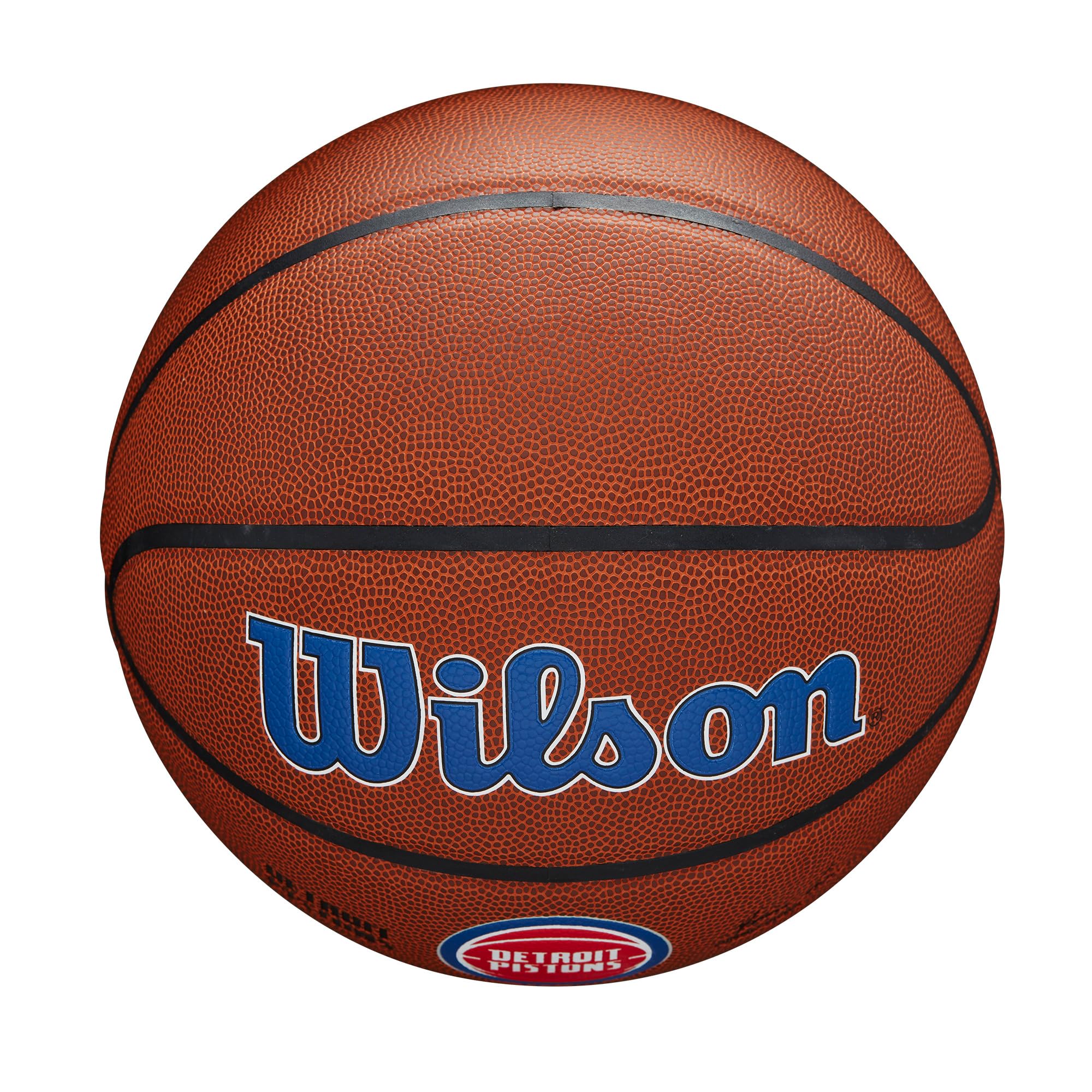 Wilson Nba Team Alliance Basketball - Detroit Pistons, Size 7-29.5''