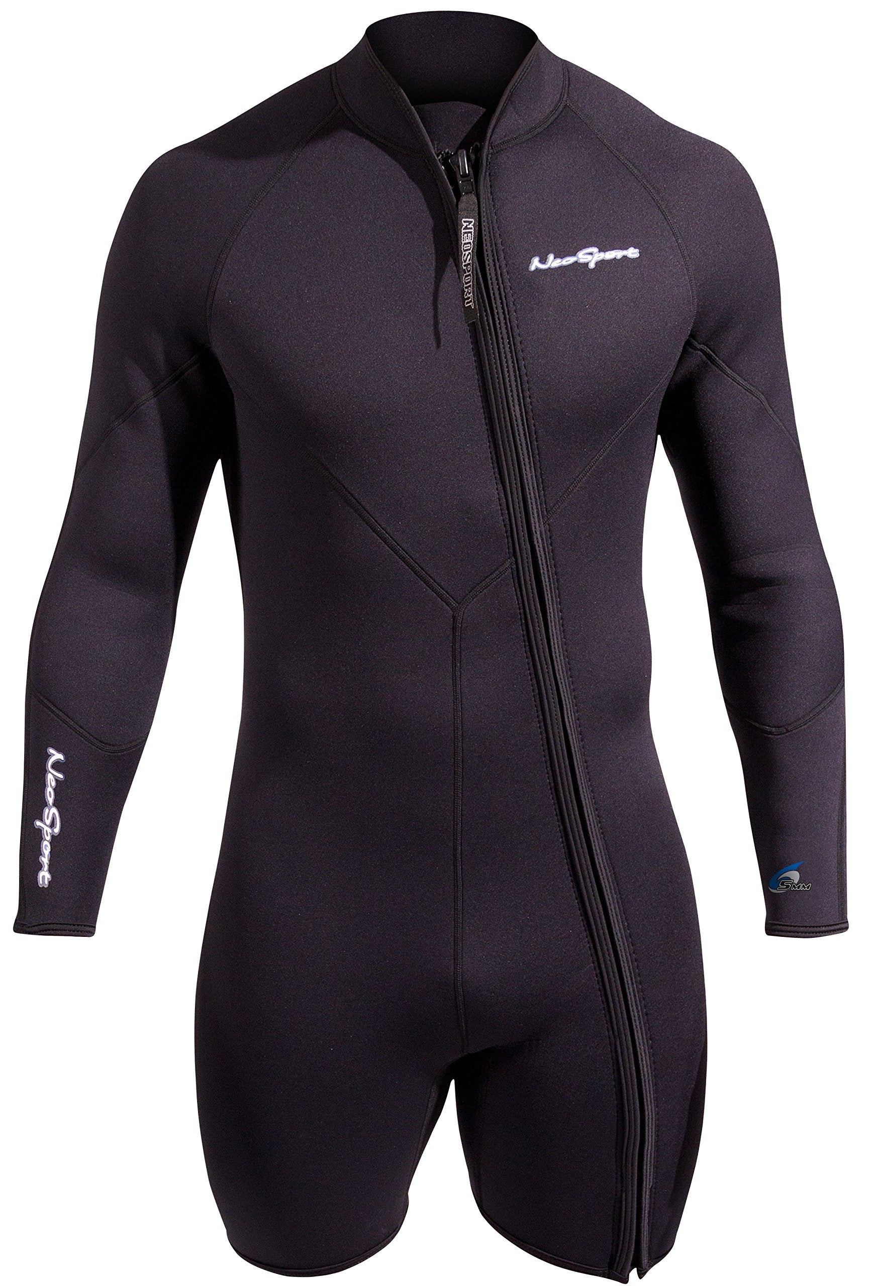 Neosport Men'S Neoprene 5Mm Waterman Wetsuit Jacket, Medium