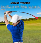 Pgm Golf Swing Trainer Aid -2.0 Golf Swing Training Aid Golf Practice Warm-Up Stick For Strength Flexibility And Tempo Training
