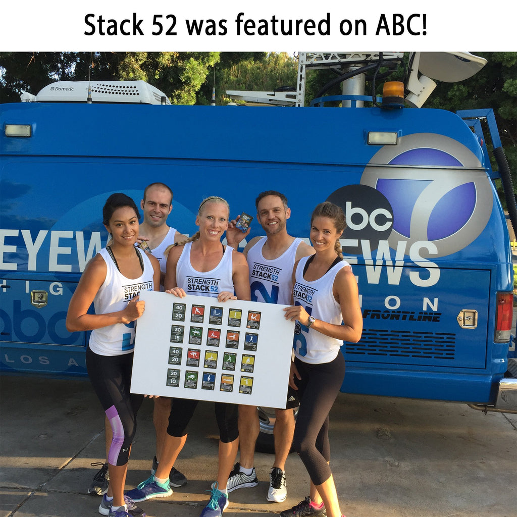Stack 52 Hiit Interval Workout Game. Designed By Military Fitness Expert. Video Instructions Included. Bodyweight Exercises, No