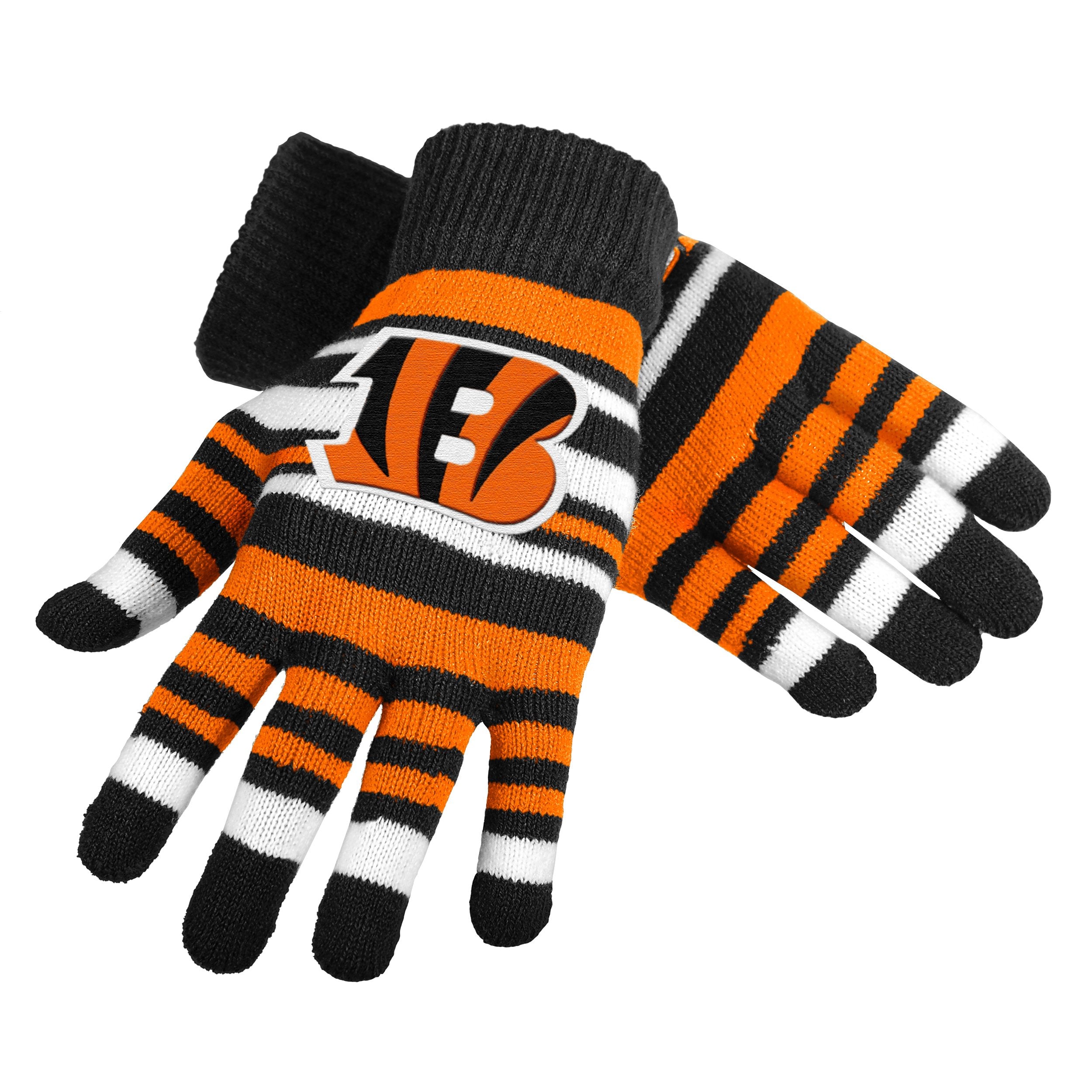 FOCO Cincinnati Bengals NFL Stretch Gloves