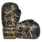 Boxing Training Sparring Kickboxing Punching Heavy Bag Muay Thai Mitts Mma Gloves For Youth, Men & Women (Black/Gold, 16 Oz)