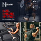 Cushioned Barbell Pad For Lunges And Hip Thrusts - Protects Neck And Shoulders During Barbell Training