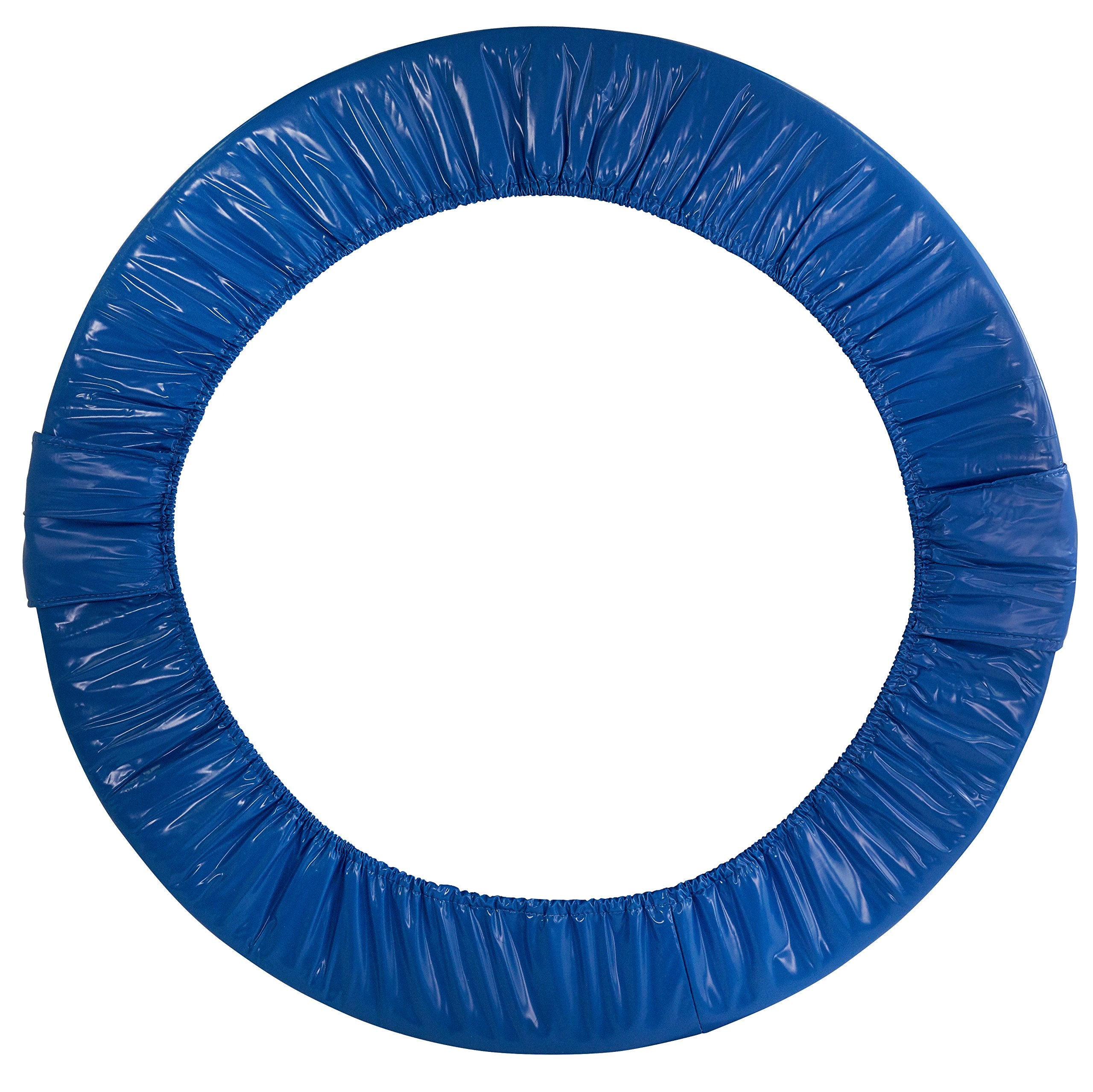 Upper Bounce Replacement Safety Pad, Fits 38'' Round Mini Rebounder Foldable Trampoline With 6 Legs- Blue